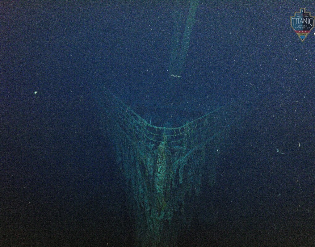 Titanic Discovery Image