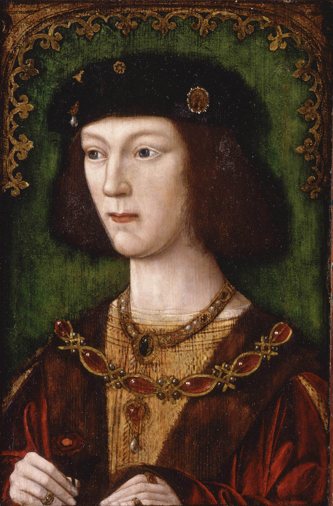 A portrait of a young Henry VIII