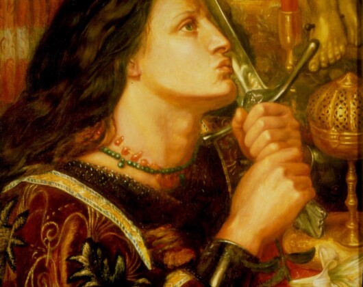 Joan of Arc by Rossetti