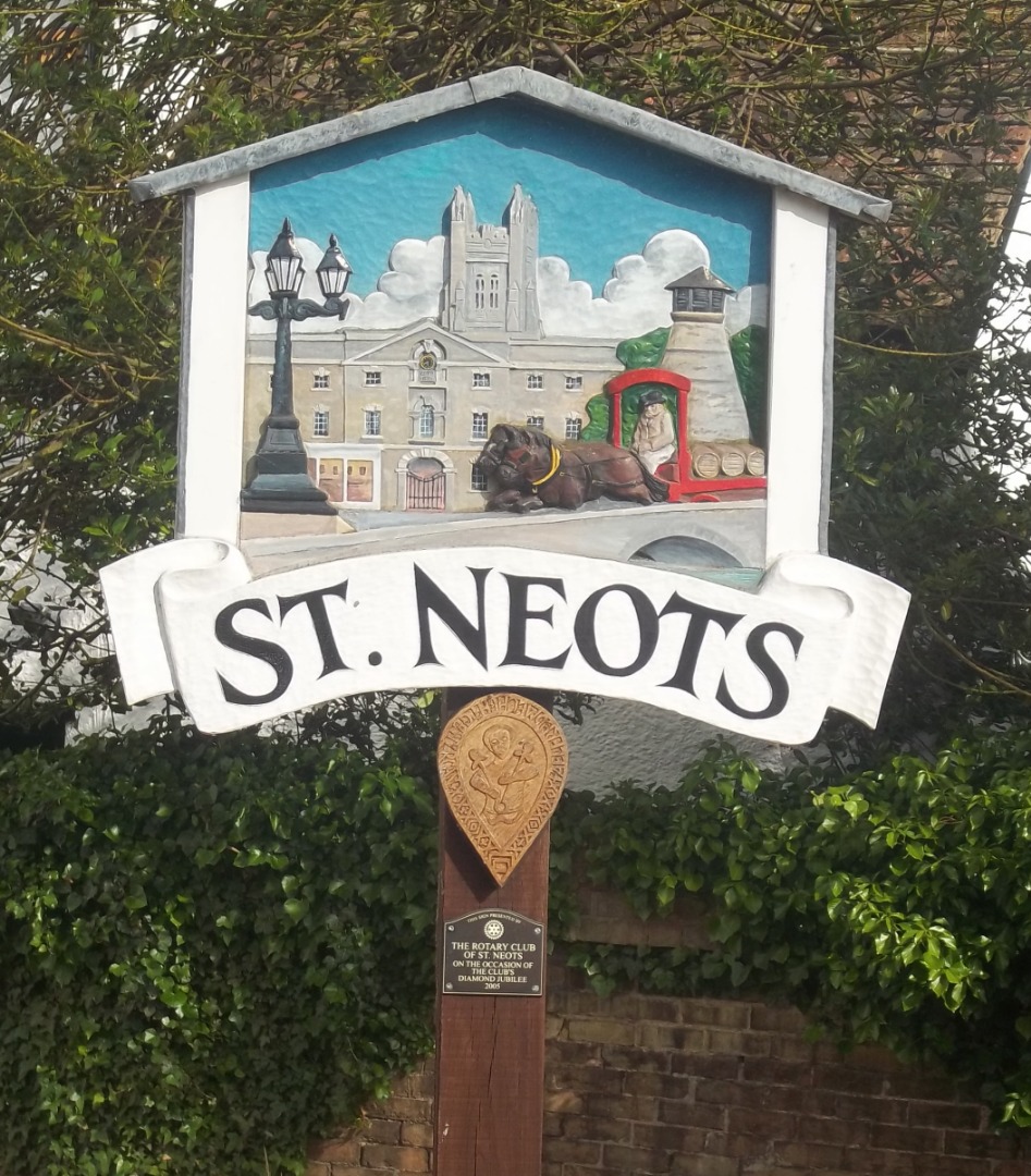St Neots village sign