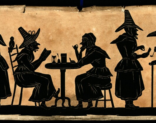 Witches in a line