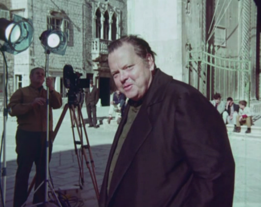 Orson Welles on location in Venice, September 1969